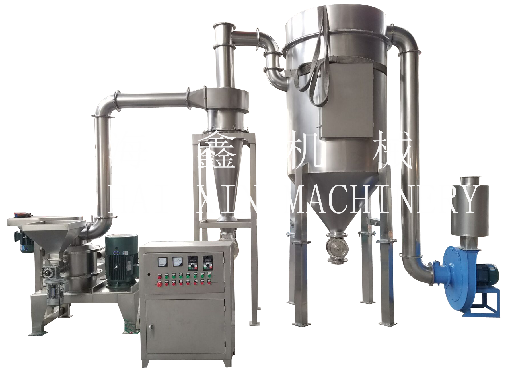 2、  HXCX-100A和130型超細(xì)粉碎機(jī)組.png 2、  HXCX-100A和130型超細(xì)粉碎機(jī)組.png
